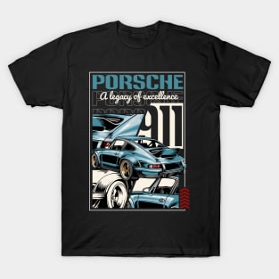 Porsche 911 Vintage T-Shirt